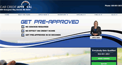 Desktop Screenshot of carcreditapproval.com